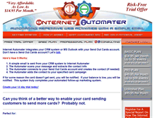 Tablet Screenshot of internetautomater.com